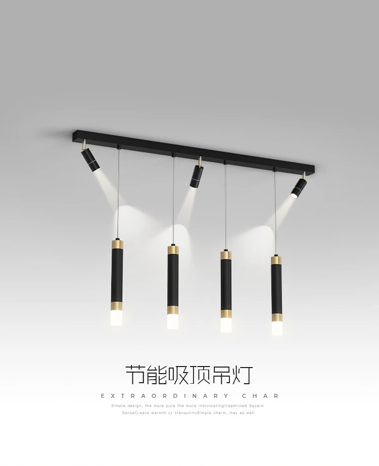 Dining-Room Lamp Modern Minimalist Led Dining Room Dining Table Bar Spotlight Strip Nordic Light Luxury Restaurant Chandelier
Dining-Room Lamp Modern Minimalist Led Dining Room Dining Table Bar Spotlight Strip Nordic Light Luxury Restaurant Chandelier