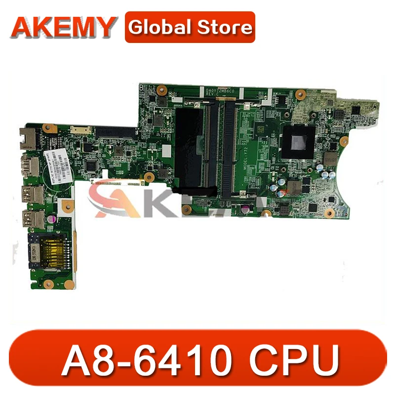 769075-001 For HP Pavilion X360 13-A laptop motherboard A8-6410 DA0Y72MB6C0 DDR3 notebook mainboard tested
769075-001 For HP Pavilion X360 13-A laptop motherboard A8-6410 DA0Y72MB6C0 DDR3 notebook mainboard tested