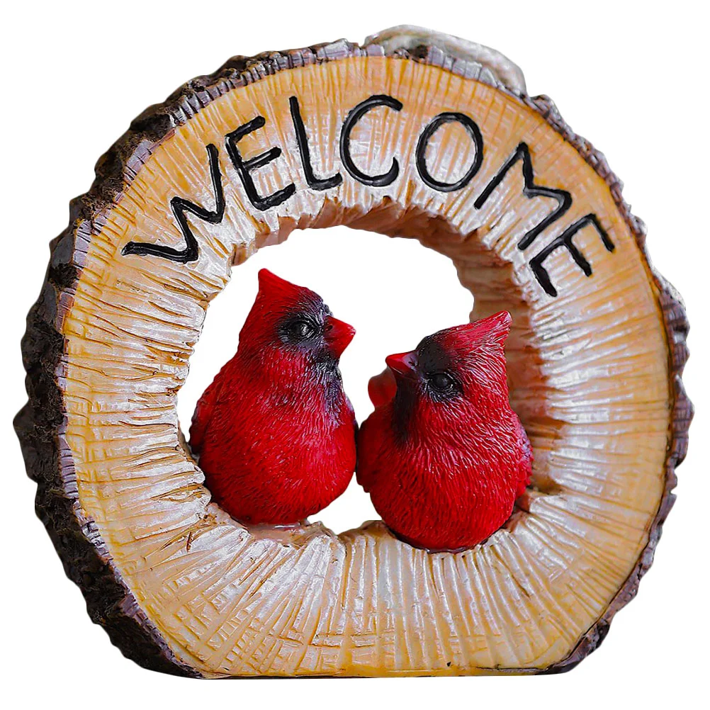 Couple Red Bird Ornaments Hanging Decor Outdoor Tree Resin Fence Big House Decorations Home Welcome Pendant Household
Couple Red Bird Ornaments Hanging Decor Outdoor Tree Resin Fence Big House Decorations Home Welcome Pendant Household