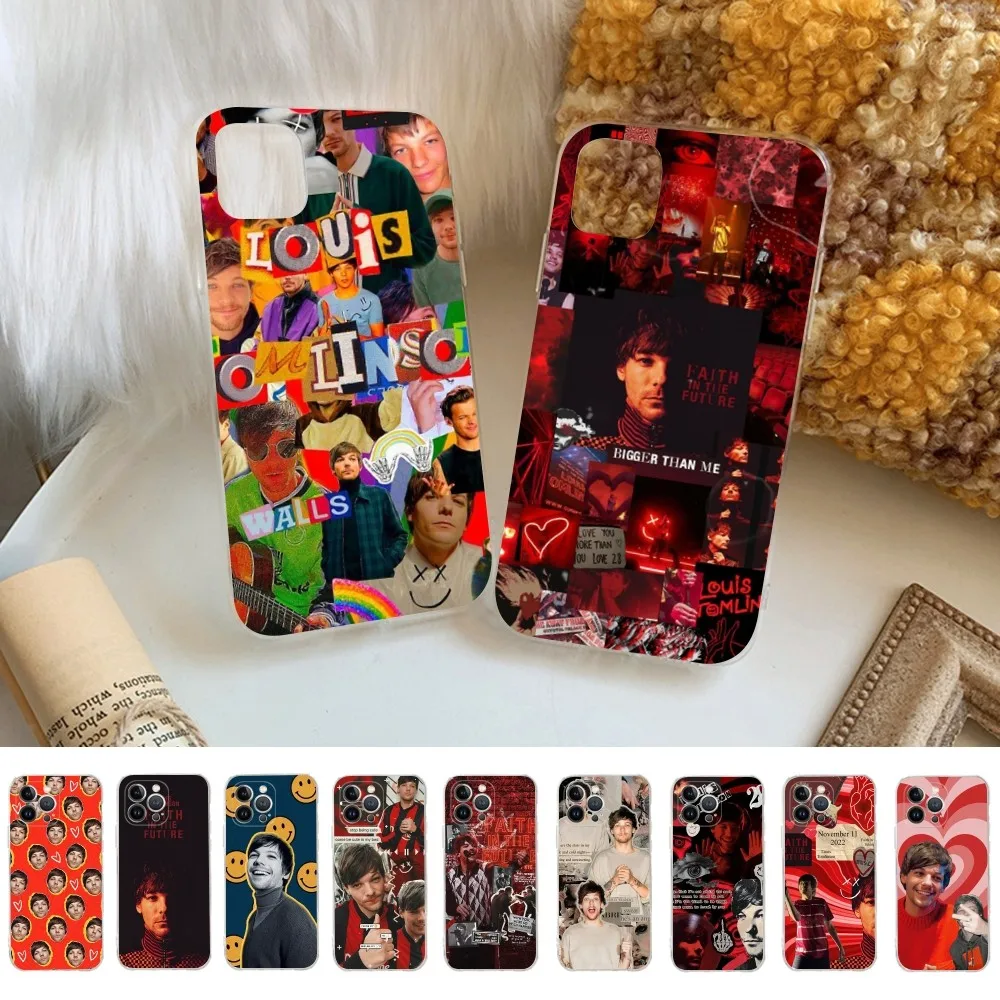 

Louis William-T-Tomlinsons Phone Case For iPhone 14 13 12 Mini 11 Pro XS Max X XR SE 6 7 8 Plus Soft Silicone Cover