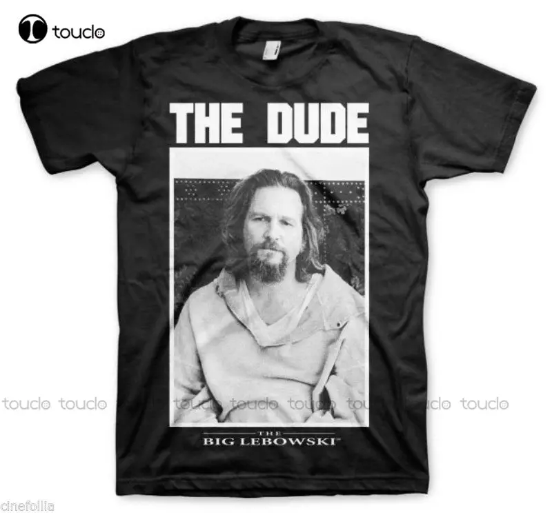 T-Shirt Big Lebowski The Dude Jeff Bridges Photo Short Sleeve O Neck Casual Men Print Fashion High Quality Street Wear Tees
T-Shirt Big Lebowski The Dude Jeff Bridges Photo Short Sleeve O Neck Casual Men Print Fashion High Quality Street Wear Tees