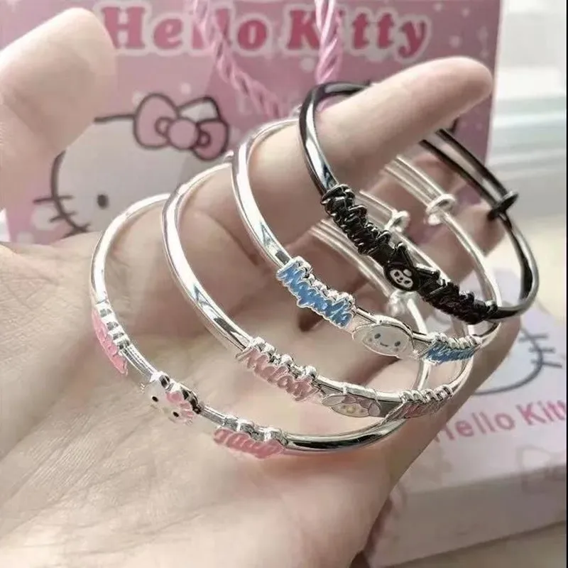 Милый браслет HelloKitty Kuromi модные браслеты Sanrio помпон пурин мультфильм Милая моя мелодия Милая аниме девочка ювелирные изделия игрушка подарок
Милый браслет HelloKitty Kuromi модные браслеты Sanrio помпон пурин мультфильм Милая моя мелодия Милая аниме девочка ювелирные изделия игрушка подарок