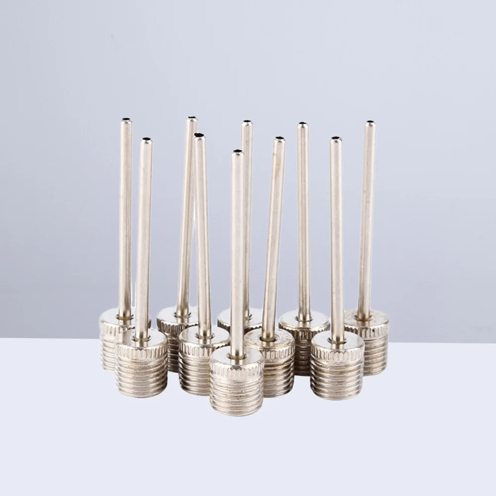 12pcs Air Inflation Needle Inflating for Balls Basketball Football Soccor Inflating Pump Needle Adaptor (Silver)
12pcs Air Inflation Needle Inflating for Balls Basketball Football Soccor Inflating Pump Needle Adaptor (Silver)