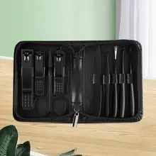 Compact Nail Grooming Set Professional Manicure Set for Men Sturdy Nail Scissors Kit Gift for Father Husband Boyfriend Portable