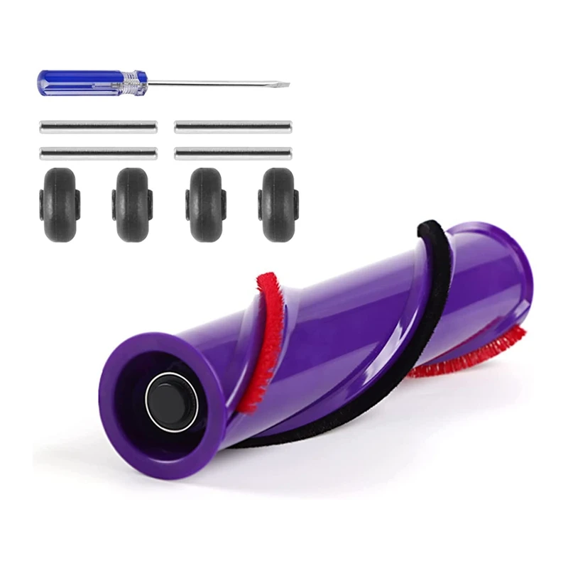 Сменный роликовый стержень для беспроводной щетки Dyson, 1 комплект, передний ролик и ось
Сменный роликовый стержень для беспроводной щетки Dyson, 1 комплект, передний ролик и ось