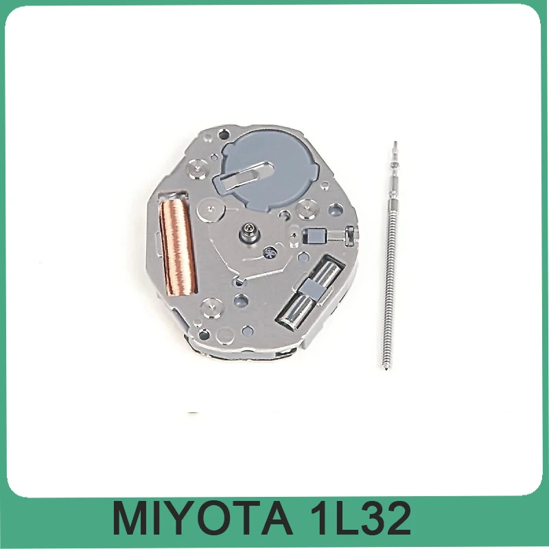 Japan Miyota 1L32 movement Large three-hand quartz movement GL32 watch accessories
Japan Miyota 1L32 movement Large three-hand quartz movement GL32 watch accessories