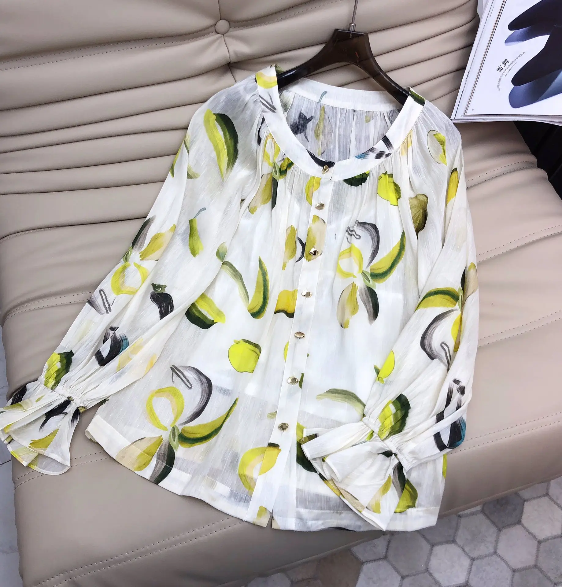 Female Clothing Shirt Top Women Blouse Women Clothing Woman Clothes Fashion 2022 Women's Shirt Long Sleeve Lemon Printing shirts
Female Clothing Shirt Top Women Blouse Women Clothing Woman Clothes Fashion 2022 Women's Shirt Long Sleeve Lemon Printing shirts