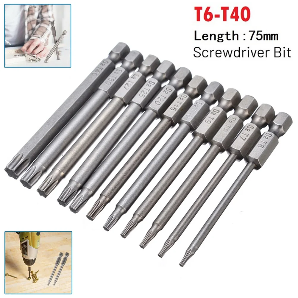 Screwdriver Bit Magnetic Bit T27 T7 T9 Tamper Proof Security Drill Torx Screwdriver High Quality Hand Tools
Screwdriver Bit Magnetic Bit T27 T7 T9 Tamper Proof Security Drill Torx Screwdriver High Quality Hand Tools