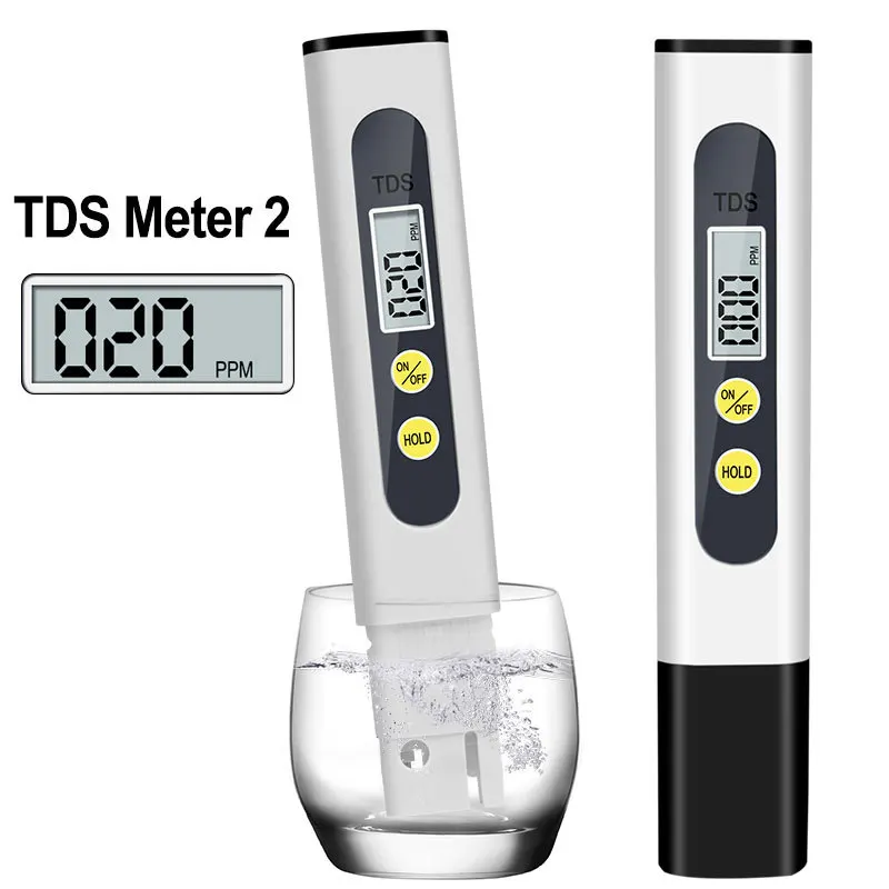 Quality Meter 0-9990ppm Test Monitor Aquarium Rapid Tester Drinking Digital Hydroponics Pools Analyzer Water Filter Water
Quality Meter 0-9990ppm Test Monitor Aquarium Rapid Tester Drinking Digital Hydroponics Pools Analyzer Water Filter Water
