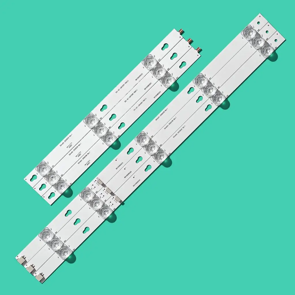 NEW LED backlight strip For TCL D43A810 U43P6046 L43P1-F 4C-LB4308-ZM02J TOT_43D2900_3X8_3030C_d6t-2d1_4S1PX2 Rev.V2 TV 8 lamps
NEW LED backlight strip For TCL D43A810 U43P6046 L43P1-F 4C-LB4308-ZM02J TOT_43D2900_3X8_3030C_d6t-2d1_4S1PX2 Rev.V2 TV 8 lamps