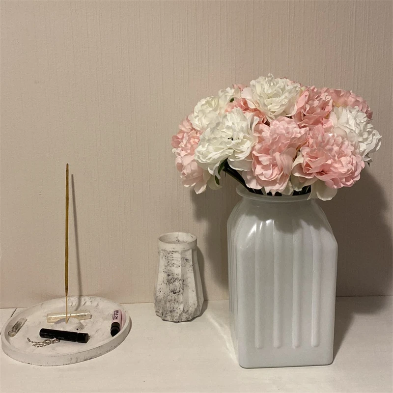 

Искусственные цветы, шелковые пионы, тюльпан, Одуванчик, роза, искусственные цветы для рукоделия, венок, гостиная, домашний сад, свадебное украшение, 5 шт.