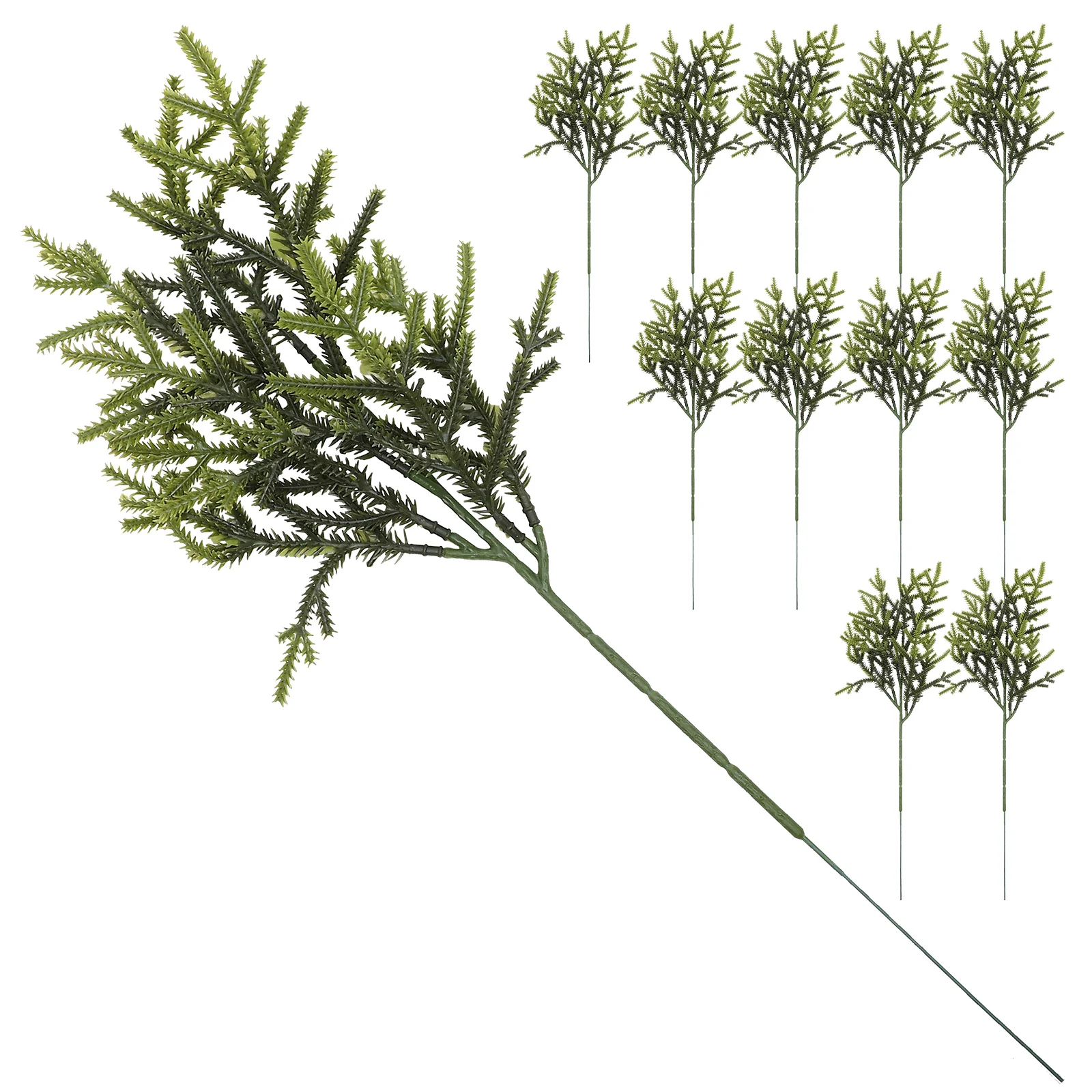 12 Pcs Fake Plants Pine Needles Stems Spray Faux Arrangement Supplies Wreath Adornment
12 Pcs Fake Plants Pine Needles Stems Spray Faux Arrangement Supplies Wreath Adornment