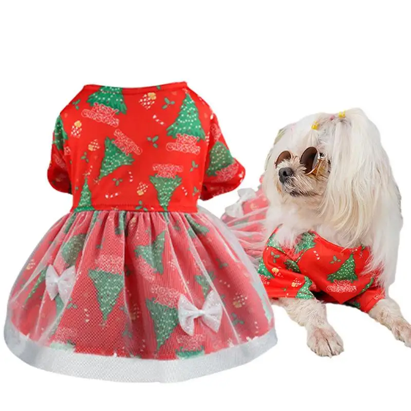 Pet Christmas Costumes Dog Dress Puppy Skirt Turtleneck Dogs Pullover Knit With Leash Hole Fall Winter Warm Dog Sweater Cute
Pet Christmas Costumes Dog Dress Puppy Skirt Turtleneck Dogs Pullover Knit With Leash Hole Fall Winter Warm Dog Sweater Cute
