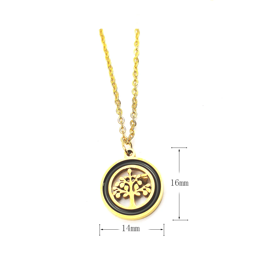 316L Stainless Steel Necklace Hot Tree of Life Round Pendant Necklaces Bijoux Collier Elegant Women Girl Jewelry Gifts
316L Stainless Steel Necklace Hot Tree of Life Round Pendant Necklaces Bijoux Collier Elegant Women Girl Jewelry Gifts