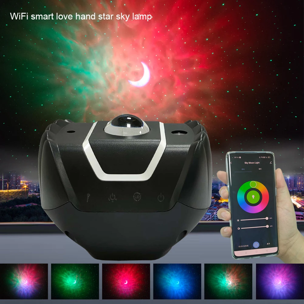 Проекционный ночник с проекцией звездного неба, цветные галактические лампы с Wi-Fi-управлением, умные лампы с дистанционным управлением Wi-Fi ...
Проекционный ночник с проекцией звездного неба, цветные галактические лампы с Wi-Fi-управлением, умные лампы с дистанционным управлением Wi-Fi ...