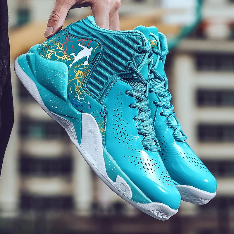 2022 Summer Couple Sneakers Men Air Cushion Basketball Shoes Women Leather Sports Shoes Male Trainers High-top Waterproof Boots
2022 Summer Couple Sneakers Men Air Cushion Basketball Shoes Women Leather Sports Shoes Male Trainers High-top Waterproof Boots