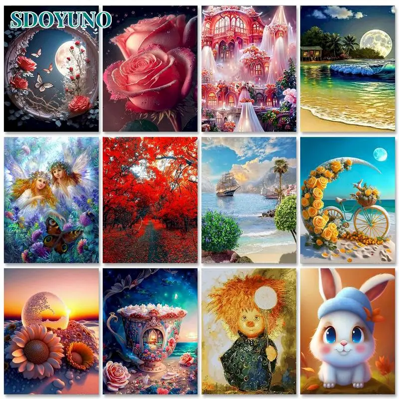SDOYUNO Oil Painting by numbers For Adults Canvas paintings Animals Drawing by numbers Unique gift Home decor
SDOYUNO Oil Painting by numbers For Adults Canvas paintings Animals Drawing by numbers Unique gift Home decor
