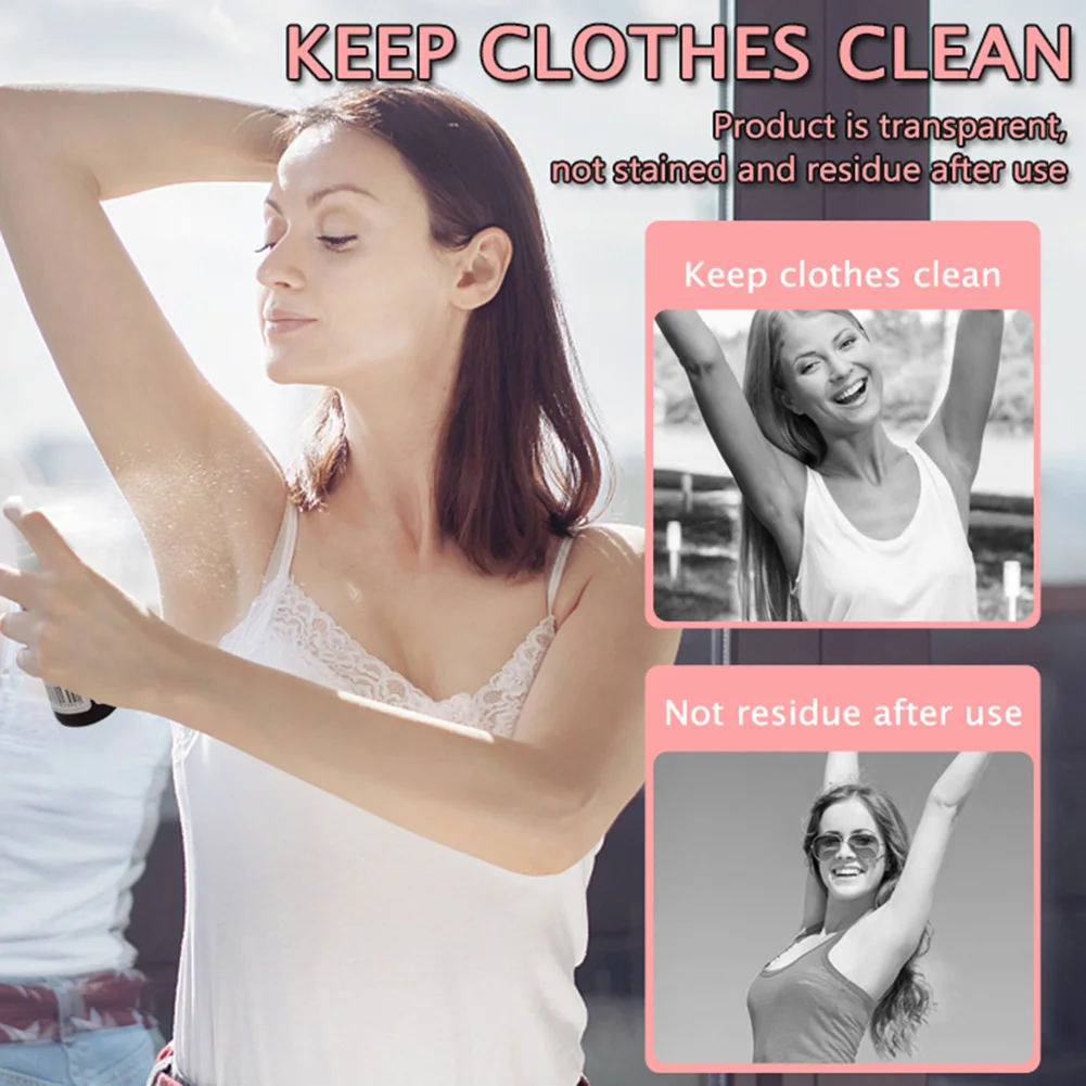 30ml Body Odor Sweat Deodor Spray Fresh Fragrance Deodorant Spray Anti-Sweating Odor Removal Antiperspirant Spray For Women
30ml Body Odor Sweat Deodor Spray Fresh Fragrance Deodorant Spray Anti-Sweating Odor Removal Antiperspirant Spray For Women