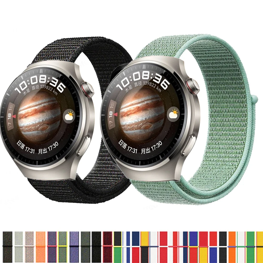 22mm Nylon Loop Strap for Huawei Watch 4 Pro Smartwatch Replacment Bracelet Sport Watchband Correa for Huawei Watch GT 3 2 Band
22mm Nylon Loop Strap for Huawei Watch 4 Pro Smartwatch Replacment Bracelet Sport Watchband Correa for Huawei Watch GT 3 2 Band
