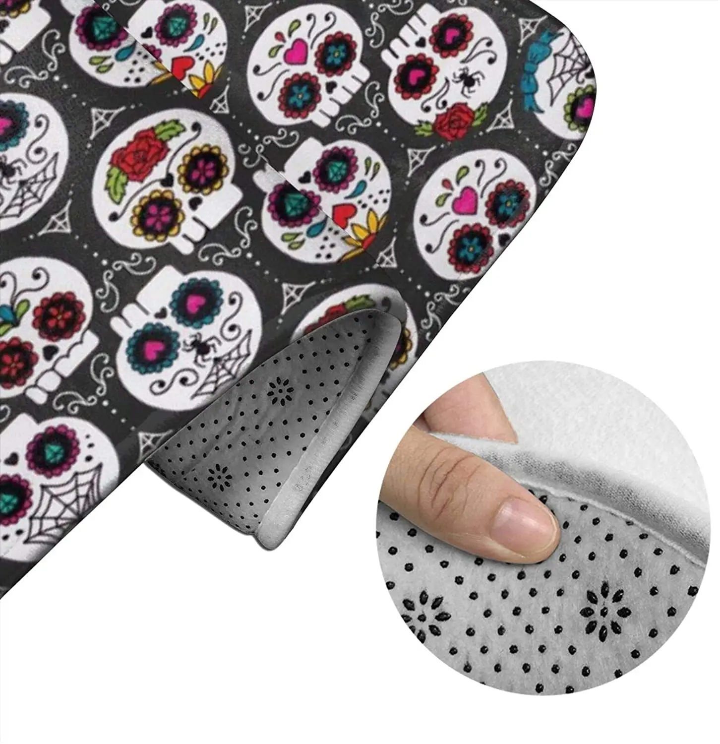 Sugar of Skulls Bathroom Mat Sets 3 Piece Set Rugs Memory Foam Mat Set Toilet Seat Cover Bath Mat Lid cover
Sugar of Skulls Bathroom Mat Sets 3 Piece Set Rugs Memory Foam Mat Set Toilet Seat Cover Bath Mat Lid cover