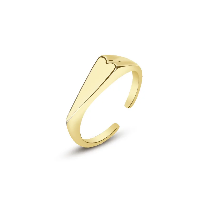 Amaiyllis 925 Sterling Silver Simple Love Open Ring Fashion Temperament Retro Couple Index Finger Ring Jewelry
Amaiyllis 925 Sterling Silver Simple Love Open Ring Fashion Temperament Retro Couple Index Finger Ring Jewelry