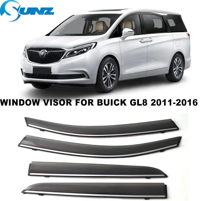 Side Window Visor For Buick GL8 2011 2012 2013 2014 2015 2016 Weathershields Sun Rain Deflector Car Stylings SUNZ
Side Window Visor For Buick GL8 2011 2012 2013 2014 2015 2016 Weathershields Sun Rain Deflector Car Stylings SUNZ