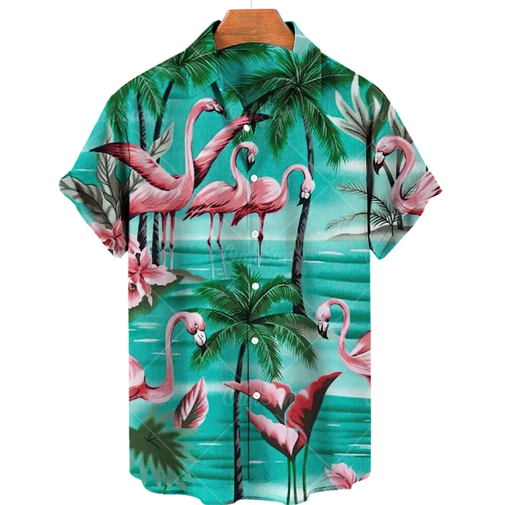 Summer high quality men's Hawaiian shirt 3D animal parrot swan print short turn leader plus size Hawaiian men's beach flower shi
Summer high quality men's Hawaiian shirt 3D animal parrot swan print short turn leader plus size Hawaiian men's beach flower shi