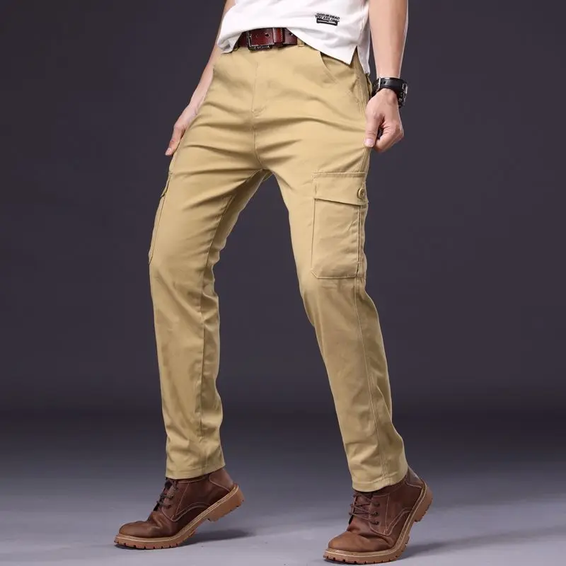 New Autumn Winter Men's Tactical Cargo Pants Outdoor Commuter Training Trousers Male Casual Multi Pockets Straight Pants B119
New Autumn Winter Men's Tactical Cargo Pants Outdoor Commuter Training Trousers Male Casual Multi Pockets Straight Pants B119