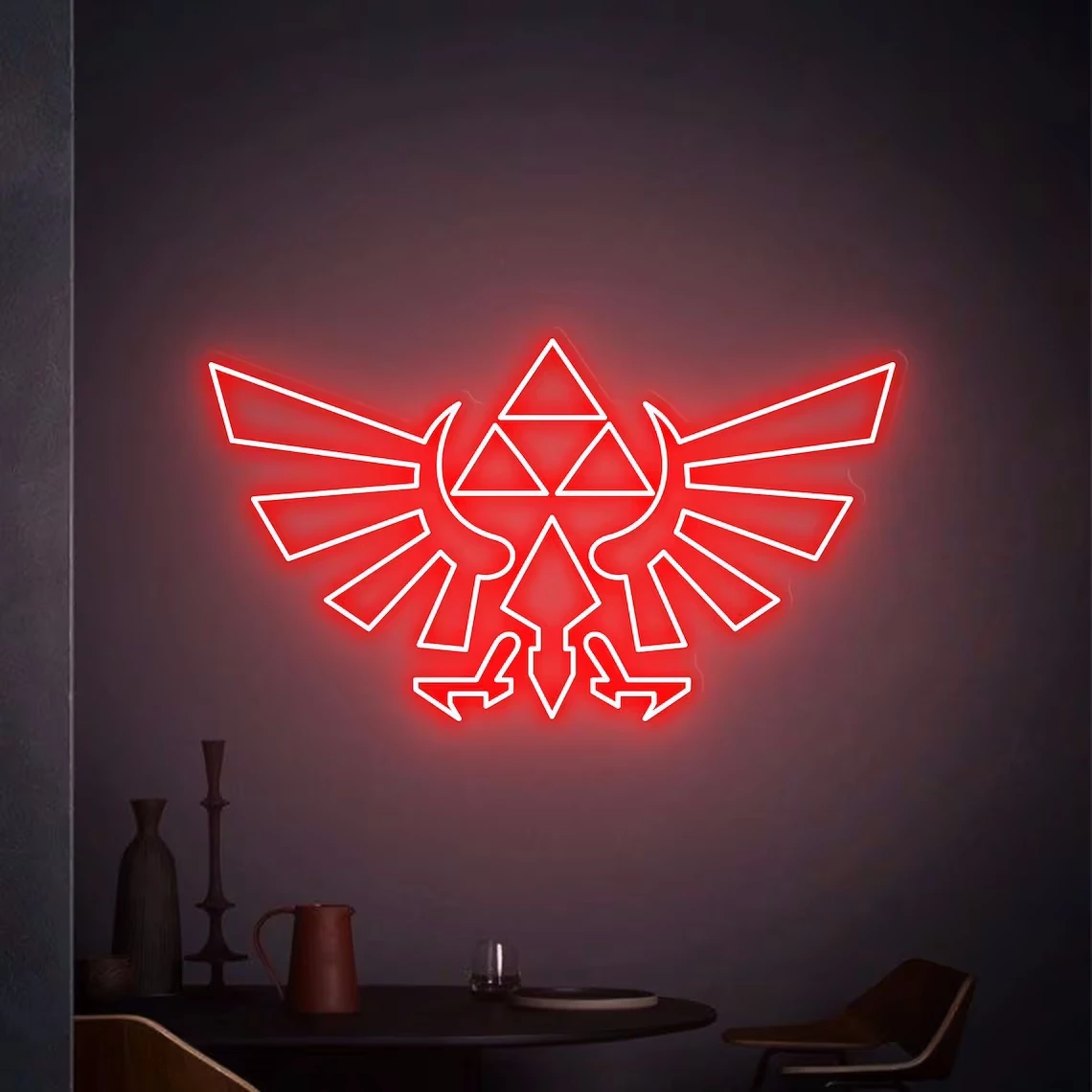 Треугольный неоновый знак, настенное искусство, декор для игровой комнаты, индивидуальный неоновый знак
Треугольный неоновый знак, настенное искусство, декор для игровой комнаты, индивидуальный неоновый знак