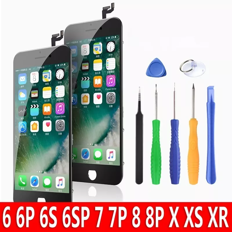 2022 LCD Display For iPhone 6 6S 7 8 Plus X XS XR Screen Replacement HD 3D Touch Digitizer Assembly AAAA Mobile Phone LCDs Hot
2022 LCD Display For iPhone 6 6S 7 8 Plus X XS XR Screen Replacement HD 3D Touch Digitizer Assembly AAAA Mobile Phone LCDs Hot