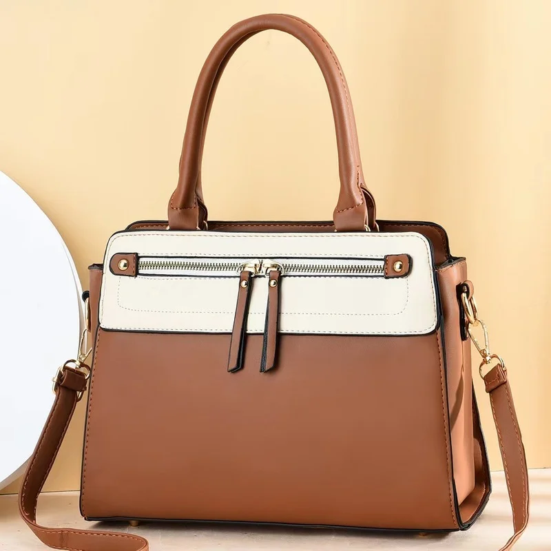 Новинка 2022, контрастная женская сумка с простой текстурой, модная Роскошная вместительная сумка-мессенджер на одно плечо, большая женская с...
Новинка 2022, контрастная женская сумка с простой текстурой, модная Роскошная вместительная сумка-мессенджер на одно плечо, большая женская с...