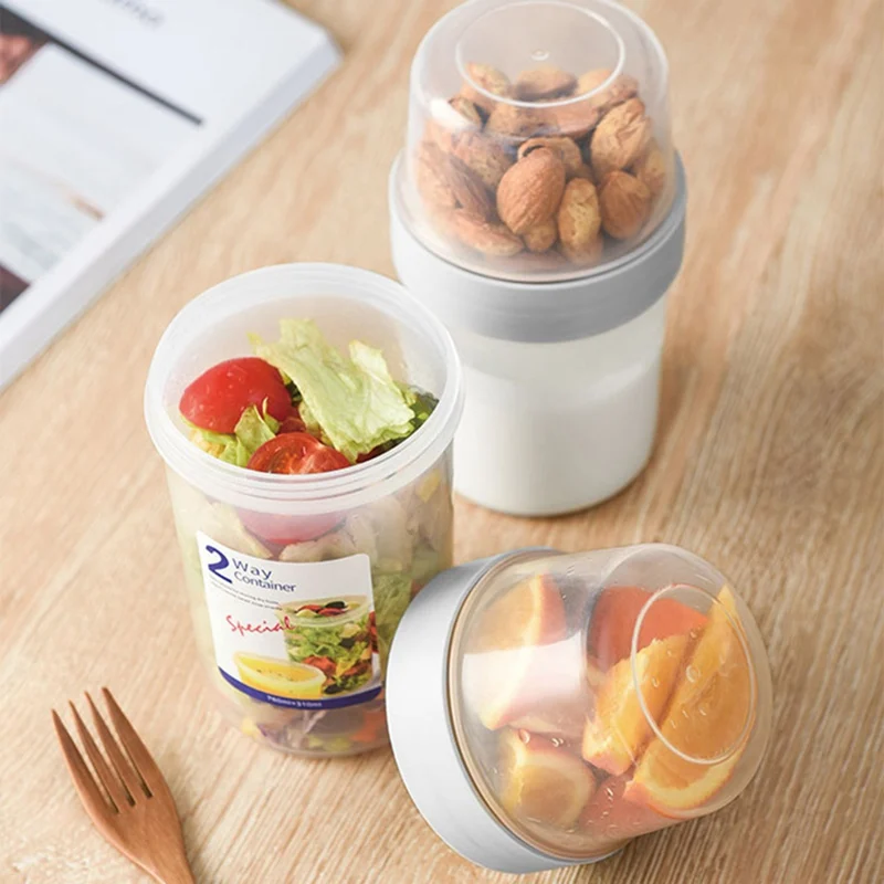 Portable Double Sealed Crisper Cup Compartment Clear Box Plastic Storage Container Baby Food Supplement Bottle Kitchen Organizer
Portable Double Sealed Crisper Cup Compartment Clear Box Plastic Storage Container Baby Food Supplement Bottle Kitchen Organizer