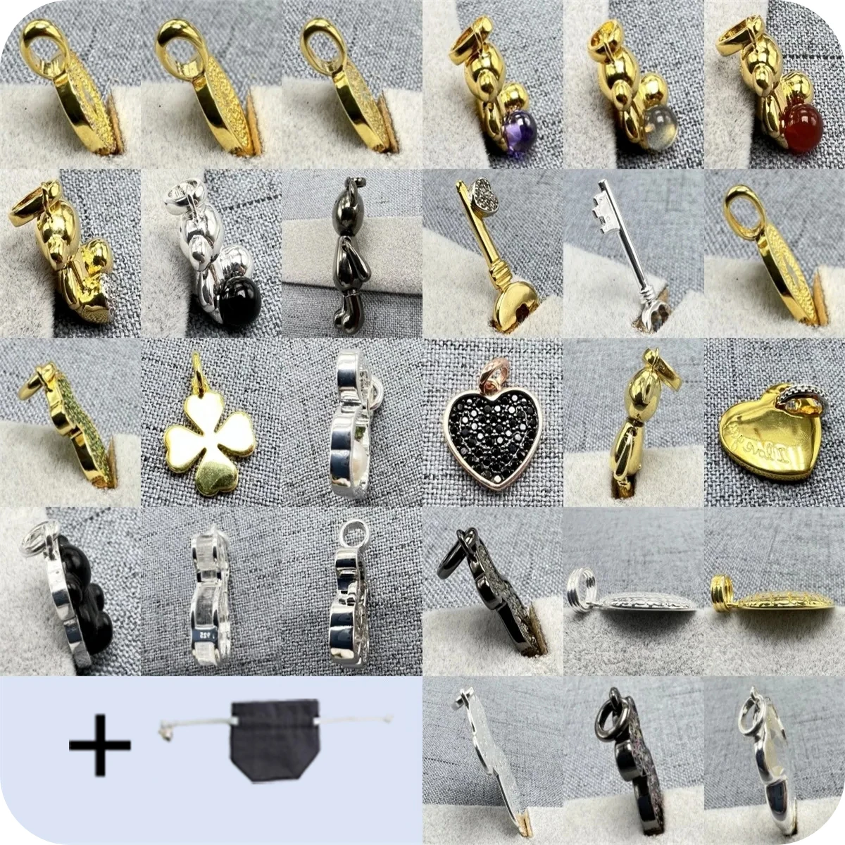 Bag.Women's Pendant Spanish Bear Jewelry 2023 Popular Women's Temperament Gift Trend Rose Gold 925 Silver Personalized Aesthetic
Bag.Women's Pendant Spanish Bear Jewelry 2023 Popular Women's Temperament Gift Trend Rose Gold 925 Silver Personalized Aesthetic