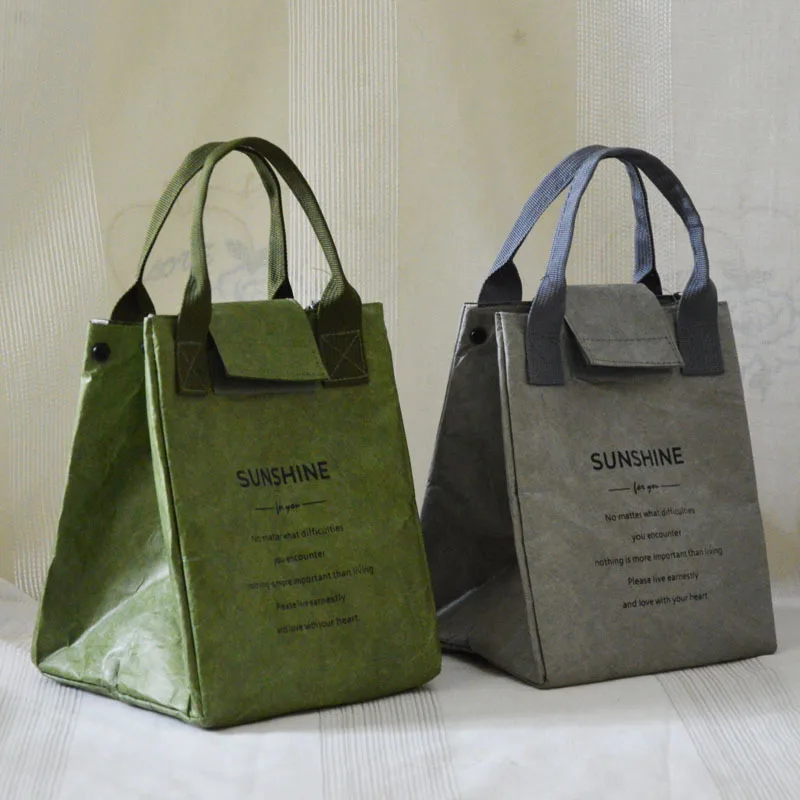 Paper Lunch Bag Waterproof Insulation Bag Lengthen and Thicken Aluminum Foil Japanese Handbag Office Worker Student
Paper Lunch Bag Waterproof Insulation Bag Lengthen and Thicken Aluminum Foil Japanese Handbag Office Worker Student
