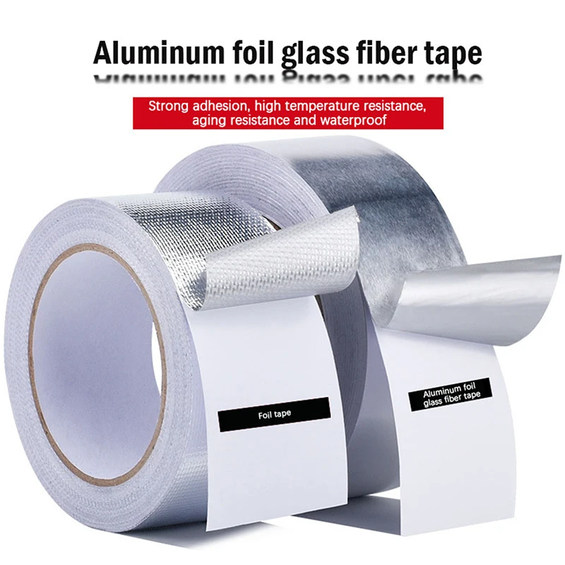 1 рулон, водонепроницаемая лента из алюминиевой фольги, с высокой термостойкостью 
1 рулон, водонепроницаемая лента из алюминиевой фольги, с высокой термостойкостью