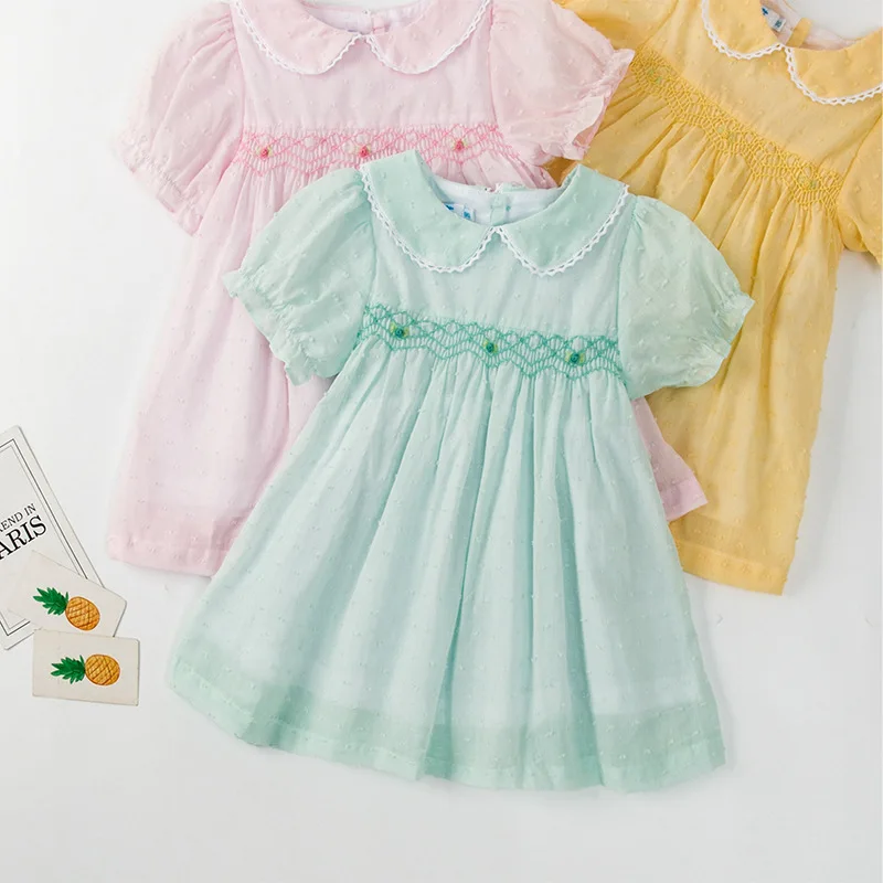 Spanish Girls Smocked Dress Baby Girl Princess Smock Tulle Dresses 2022 Kids Summer Cute Clothing Children's Embroidery Clothes
Spanish Girls Smocked Dress Baby Girl Princess Smock Tulle Dresses 2022 Kids Summer Cute Clothing Children's Embroidery Clothes