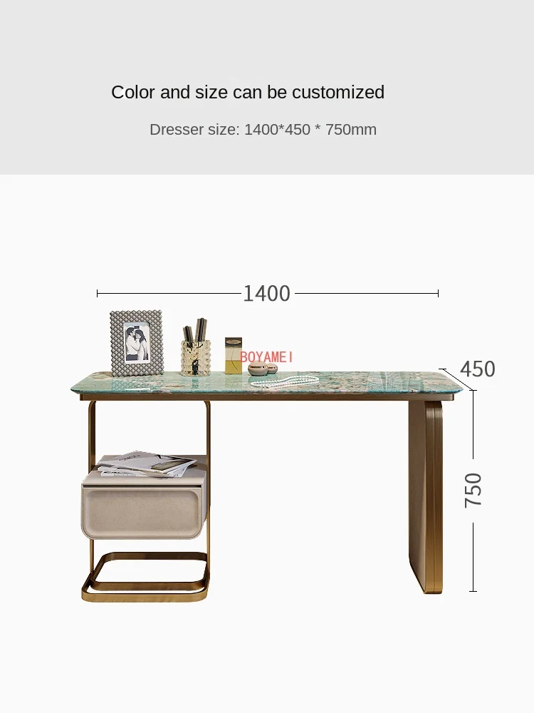 dressing table postmodern Italian custom Hong Kong style mirror combination high-end net red ins bedroom dressing table
dressing table postmodern Italian custom Hong Kong style mirror combination high-end net red ins bedroom dressing table