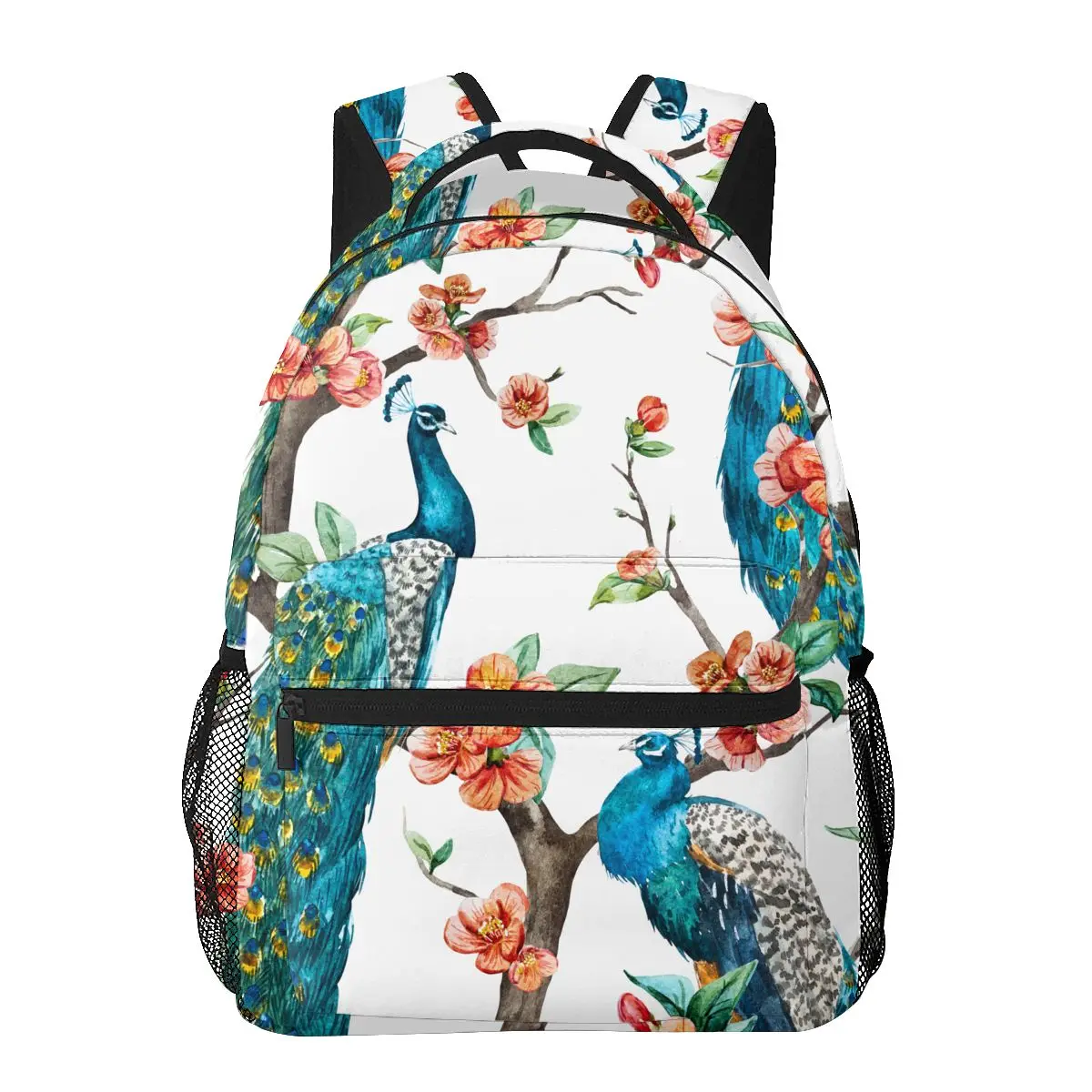 2022Women Shoulder Bag Watercolor Peacock On Cherry Tree Fashion School Bag For Teenage Girl Backpacks Travel Bag
2022Women Shoulder Bag Watercolor Peacock On Cherry Tree Fashion School Bag For Teenage Girl Backpacks Travel Bag