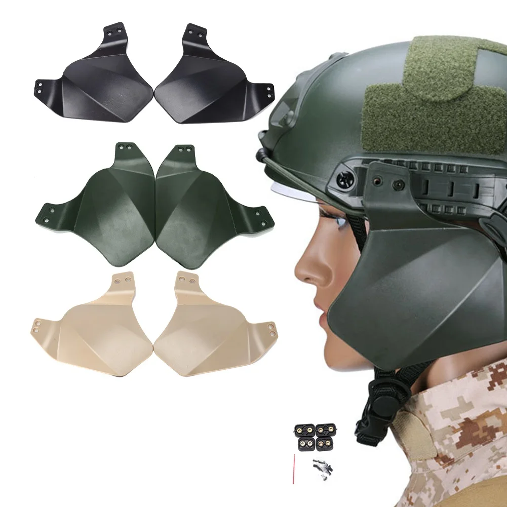 1Pair Tacticals Airsoft Ear Protector Covers Guard Two Ear Protection Covers Metal Mesh Side For Fast Helmet (No Helmet)
1Pair Tacticals Airsoft Ear Protector Covers Guard Two Ear Protection Covers Metal Mesh Side For Fast Helmet (No Helmet)
