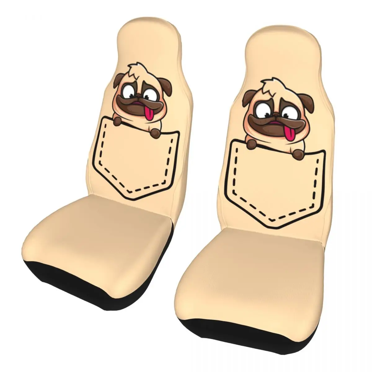 Pocket Pug Dog Animal Universal Car Seat Cover Waterproof Travel Auto Seat Cover Polyester Car Styling
Pocket Pug Dog Animal Universal Car Seat Cover Waterproof Travel Auto Seat Cover Polyester Car Styling