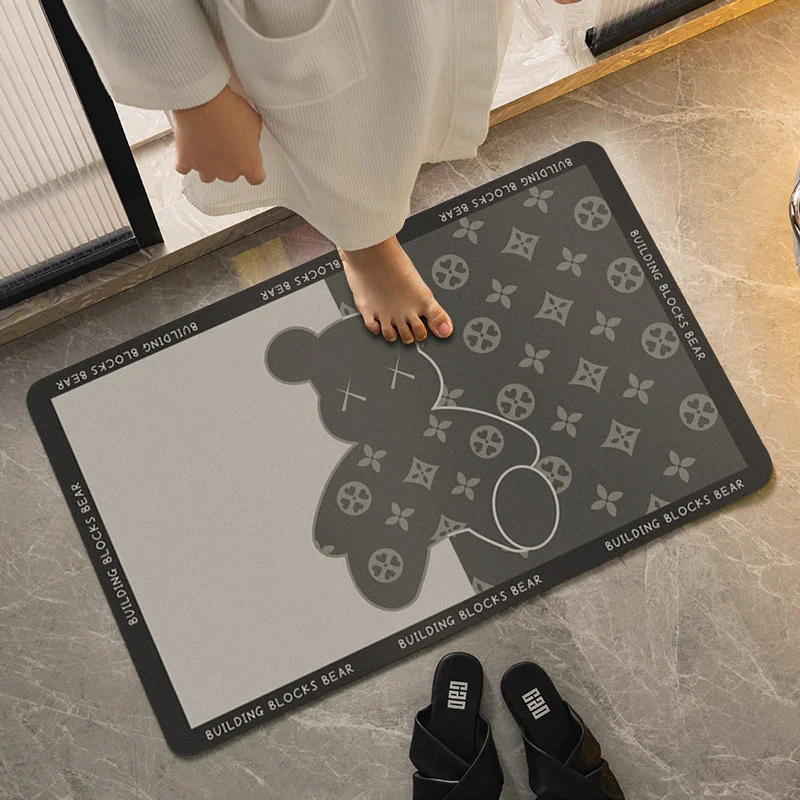Cartoon Cute Diatomaceous Mud Bathroom Cabinet Floor Mat Absorbent Quick Drying Non slip Mat Bathroom Carpet Bathroom Floor Mat
Cartoon Cute Diatomaceous Mud Bathroom Cabinet Floor Mat Absorbent Quick Drying Non slip Mat Bathroom Carpet Bathroom Floor Mat