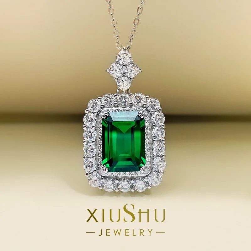 Exploding Изумрудный большой камень искусственное ожерелье прямоугольное искусственное серебряное импортное высокоуглеродистое алмазное мик...
Exploding Изумрудный большой камень искусственное ожерелье прямоугольное искусственное серебряное импортное высокоуглеродистое алмазное мик...