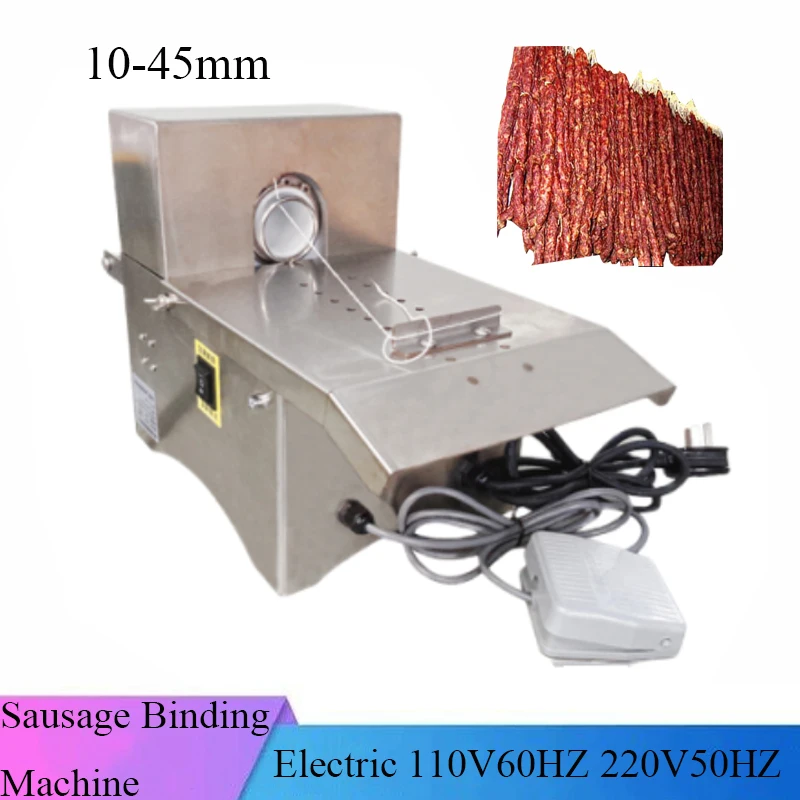 

Home Made Electric Sausage Binding Tying Twisting Knotting Machine Hot Dog Winding Knotter Linking Binder Ham Linker Machinery