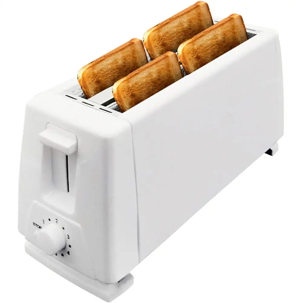 Toaster 4 Slice, Household Breakfast Toaster, 6-Shade Settings, Removable Crumb Tray Multi-Function Sandwich Toaster, 1300W
Toaster 4 Slice, Household Breakfast Toaster, 6-Shade Settings, Removable Crumb Tray Multi-Function Sandwich Toaster, 1300W