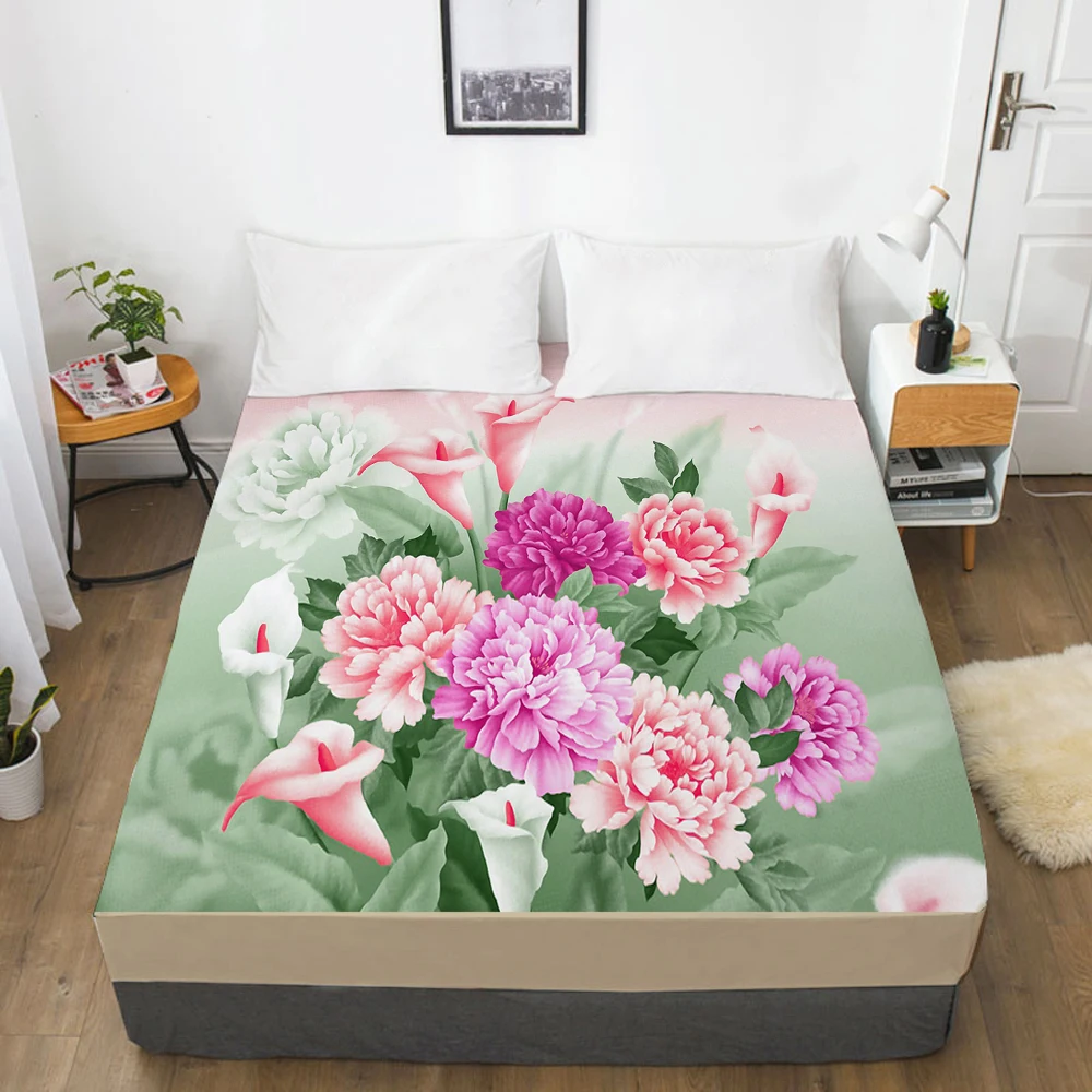 1pc Elastic fitted sheet bed sheet With An Elastic Band Mattress Cover 160x200 Customizable size Bed cover oil flower green
1pc Elastic fitted sheet bed sheet With An Elastic Band Mattress Cover 160x200 Customizable size Bed cover oil flower green