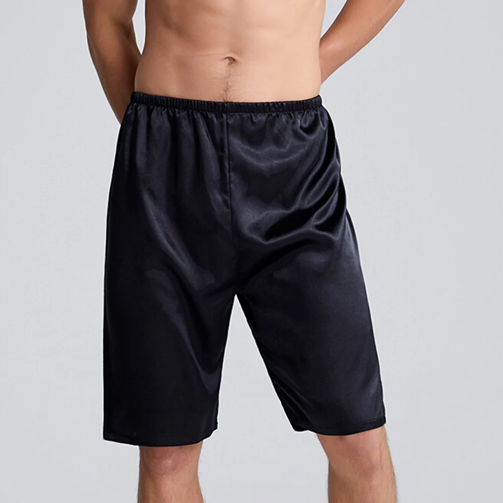 1pc Men's Home Sleeping Shorts Silk-like Satin Pajamas Shorts Pyjamas Sleep Bottoms Solid Color Nightwear Sleepwear
1pc Men's Home Sleeping Shorts Silk-like Satin Pajamas Shorts Pyjamas Sleep Bottoms Solid Color Nightwear Sleepwear