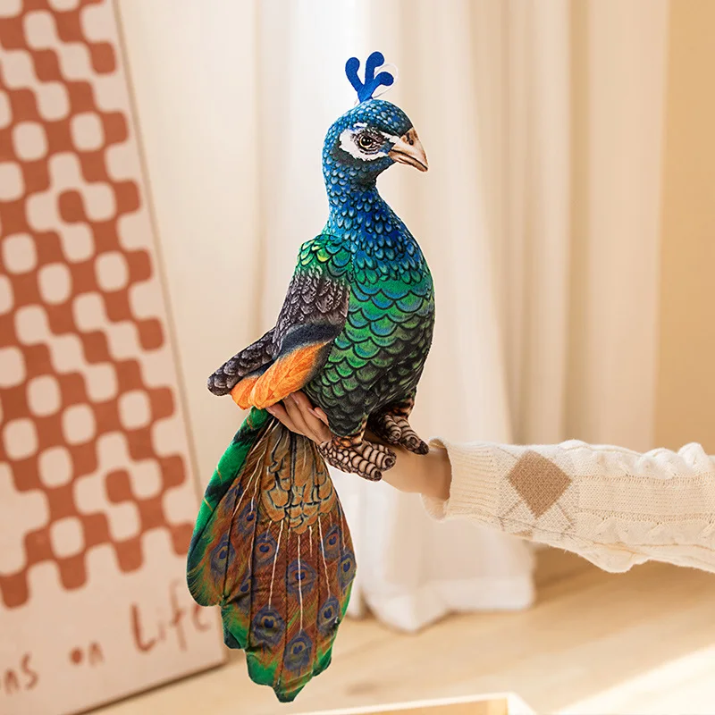 28/35CM Simulated Peacock Plush Toys Cute Blue-crowned Peacock Dolls Stuffed Animal Soft Toys for Girls Kids Gifts Home Decor
28/35CM Simulated Peacock Plush Toys Cute Blue-crowned Peacock Dolls Stuffed Animal Soft Toys for Girls Kids Gifts Home Decor