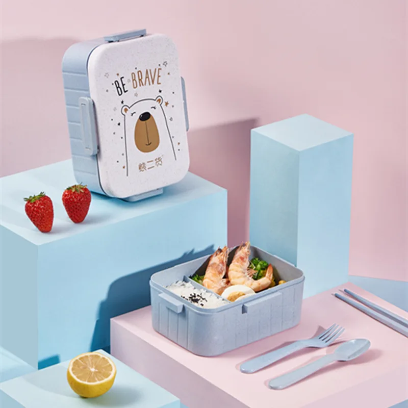Simple Cute Cartoon Lunch Box Microwave Dinnerware Kitchen Food Storage Container Children Kids School Office Portable Bento Box
Simple Cute Cartoon Lunch Box Microwave Dinnerware Kitchen Food Storage Container Children Kids School Office Portable Bento Box