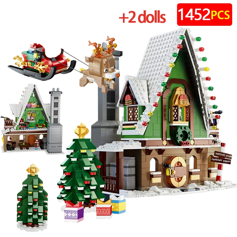 In Stock Merry Christmas Santa Claus Elf Club House Set Bricks With Dolls Figures Model Building Block Children Kids Toys Gifts
In Stock Merry Christmas Santa Claus Elf Club House Set Bricks With Dolls Figures Model Building Block Children Kids Toys Gifts