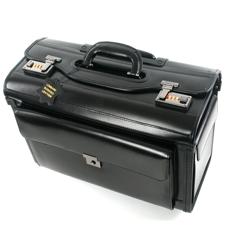 New Retro Genuine Leather pilot Rolling Luggage Cabin Airline stewardess Travel Bag on Wheels Business Trolley Suitcases hangbag 
New Retro Genuine Leather pilot Rolling Luggage Cabin Airline stewardess Travel Bag on Wheels Business Trolley Suitcases hangbag